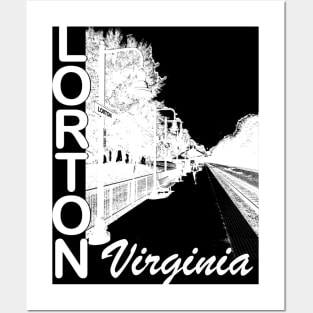 Lorton VRE - White Posters and Art